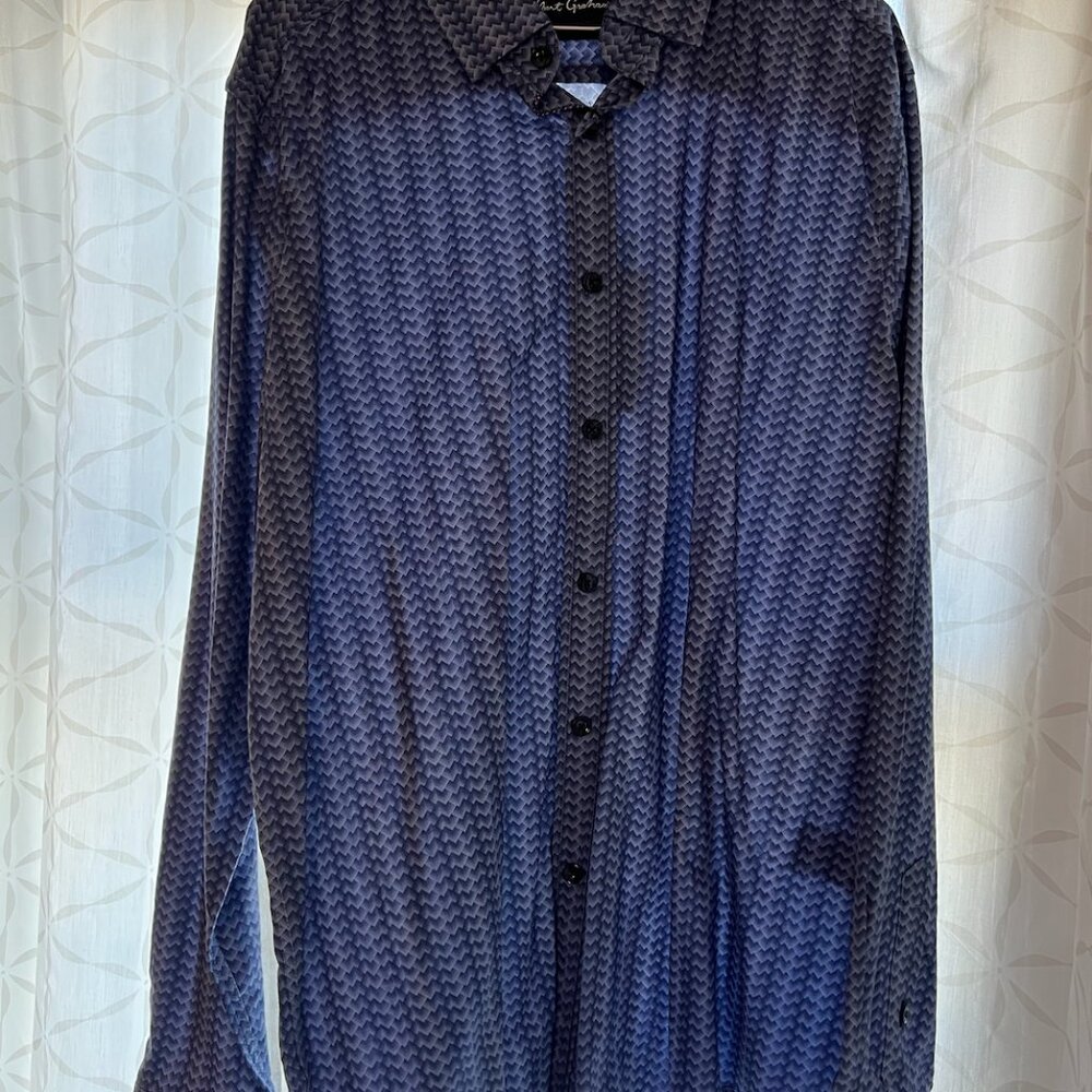 Robert Graham Domenic Casual Button Down Shirt NWT - Picture 3 of 6